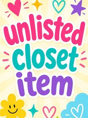 Unlisted Closet Item